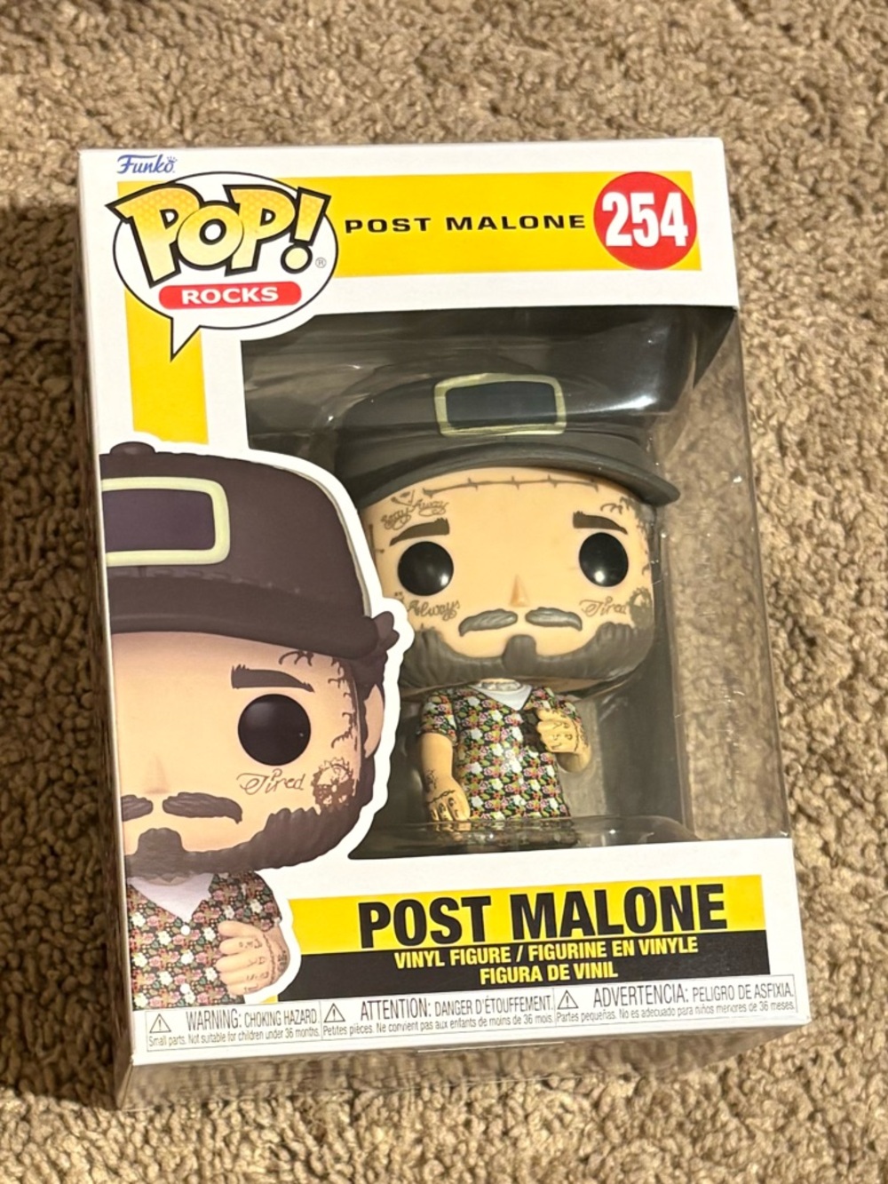 Funko Pop! in Box - Post Malone Pop! Rocks